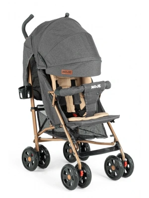 ®   Strong Baston Bebek Arabası Antrasit Gold