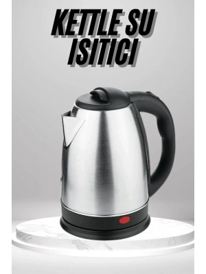 ® Su Isıtıcı 220 - 240 V Paslanmaz Çelik Kettle Uzun Ömürlü 2000 Watt
