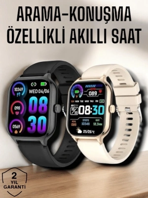 ® Suya Dayanıklı Bluetooth Akıllı Saat GPS, Adımsayar, Nabız & Sağlık Takibi