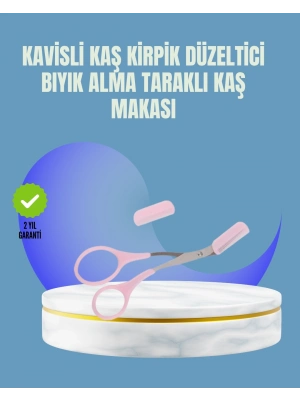 ® Tarak ve Fırça Başlıklı Kaş Şekillendirme Makası