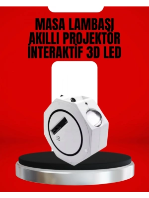 ® Taşınabilir 360° Ayarlanabilir Gökyüzü Projeksiyon Lambası