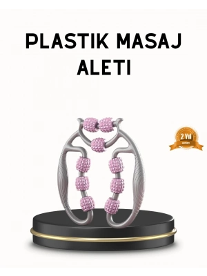 ® Taşınabilir 3D Masaj Rulosu – Kas Rahatlatıcı ve Yağ Azaltıcı Masaj Cihazı