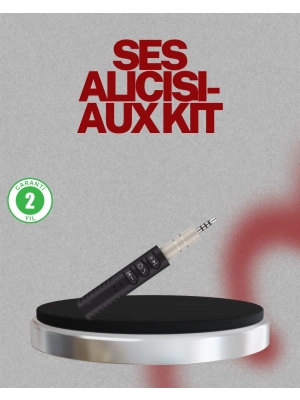 ® Taşınabilir Bluetooth 4.1 Ses Adaptörü – 10 Metre Çekim Mesafesi