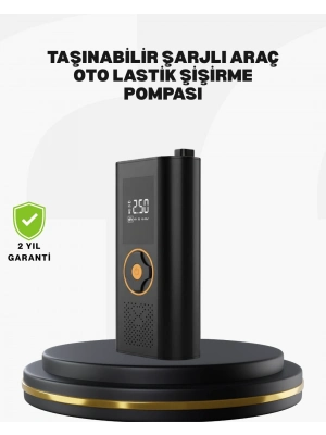® Taşınabilir Dijital Lastik Şişirme Cihazı Güvenli ve Pratik Kullanım