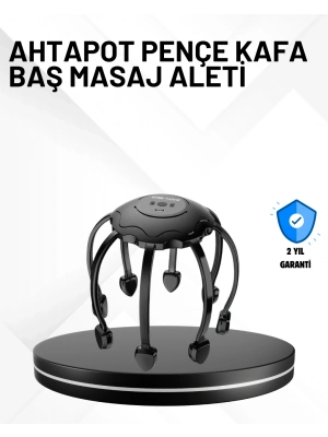 ® Taşınabilir Kafa Masaj Cihazı Eller Serbest 360° Profesyonel Masaj