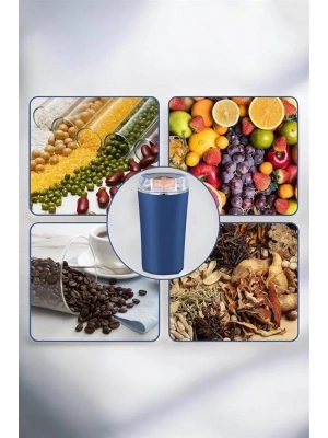 ® Taşınabilir Kahve & Baharat Öğütücü, Kolay Temizlenebilir ve Uzun Ömürlü Paslanmaz Çelik