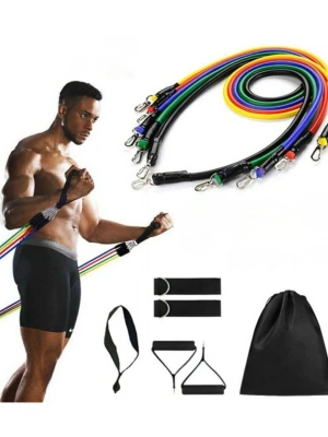 ® Taşınabilir Kapı Askılı Egzersiz Bandı Seti Ev ve Seyahat Kullanımı