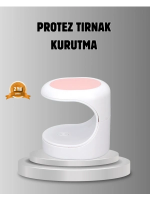 ® Taşınabilir Mini Oje Kurutma Makinesi 16W UV LED Hızlı Etkili Kurutucu