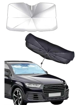 ® Taşınabilir Oto Cam Güneşliği Katlanabilir Tüm Araçlara Uyumlu Güneş Gölge Koruyucu