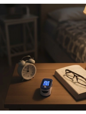 ® Taşınabilir Parmak Oksimetresi Güvenilir Oksijen Doygunluk Ölçer