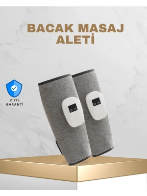 ® Taşınabilir Şarjlı Baldır Masaj Aleti – 3 Kademeli Isı ve Basınç Ayarı, Titreşim Fonksiyonlu