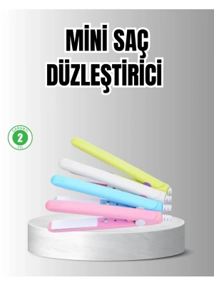 ® Taşınabilir Seramik Kaplama Mini Saç Düzleştirici – Seyahat ve Günlük Kullanım İçin İdeal