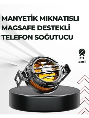 ® Telefon Soğutucu | LED Işık Efektli | Power Aparatlı | Sessiz ve Taşınabilir Model
