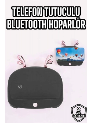 ® Telefon Tutuculu Akıllı Hoparlör Yüksek Ses Kaliteli Hoparlör