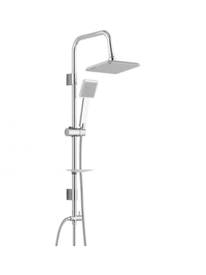 ® Tema 53260 Rain-Quadro-Pratik 1F Tepe Duş Seti