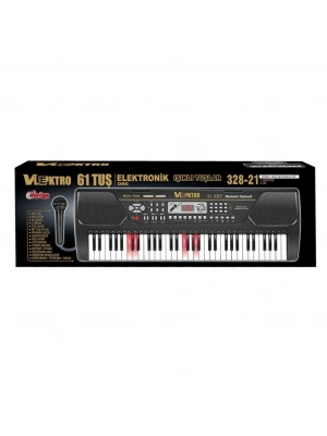 ®  TFL-328-21 Vlektro Kutulu 61 Tuş Büyük Lcd Ekranlı Elektronik Büyük Org