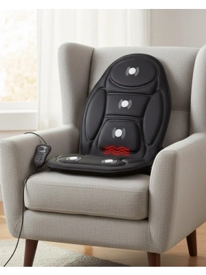 ® Titreşimli Masaj Minderi 5 Masaj Modu ve 3 Yoğunluk Seviyesi