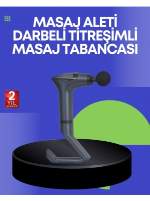 ® Titreşimli Şarjlı Masaj Aleti 3in1 Fonksiyonel Çok Amaçlı Model