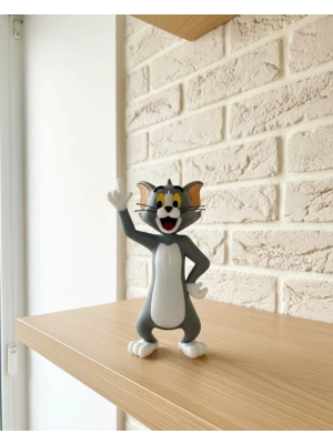 ® Tom Kedi Biblo 22 cm Hediyelik Dekoratif Ev Ofis Aksesuarı