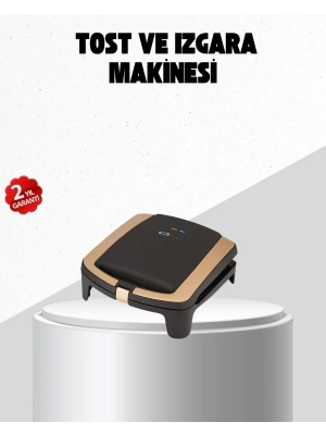 ® Tost Makinesi Ev Tipi Pratik Kullanım 4 Tost Kapasiteli