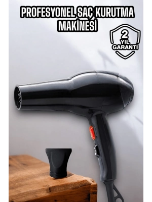® Tüm Saç Tiplerine Uygun, İki Kademeli Hız Ayarlı Fön Makinesi