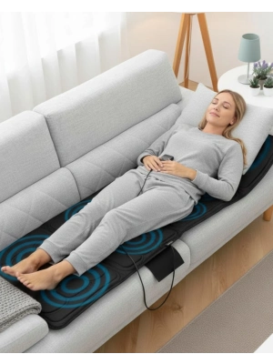 ® Tüm Vücut Masaj Yatağı Uzaktan Kumandalı Katlanabilir Tasarım