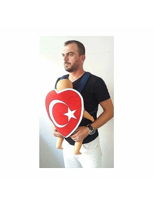 ® Türk Bayraklı Kanguru Kılıfı