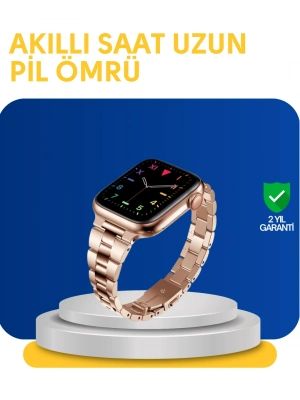® Türkçe Destekli Akıllı Saat Suya Dayanıklı Çok Fonksiyonlu
