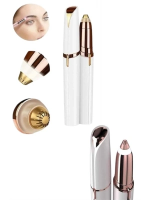 ® Tüy Kıl Alma Kaş Bıyık Unisex Yüz Bakım Epilasyon Aleti Pilli