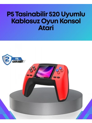 ® TV Bağlantılı 520 Oyunlu P5 Retro GamePad Konsol