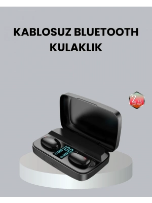 ® TWS A10s Bluetooth 5.0 Kulaklık Powerbank Şarj Kutulu Mini Tasarım