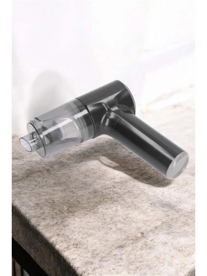 ® Üflemeli Güçlü Vakumlu Ev Ofis Araç Süpürgesi El Süpürgesi Şarjlı