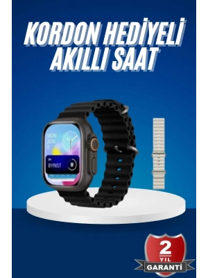 ® Ultra Akıllı Saat 49 Mm Çift Kordonlu Arama Cevaplama Bluetooth Bağlantılı