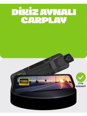 ® Ultra Geniş Açılı Araç Kamerası Dokunmatik Ayna Kayıtlı