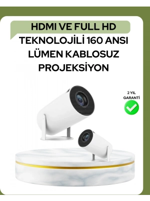 ® Ultra Pro Full HD ve 4K Destekli 130 İnç Projeksiyon Cihazı
