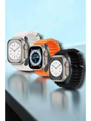 ® Uyku ve Nabız Takipli, Wireless Şarjlı Akıllı Saat Android ve iOS Uyumlu