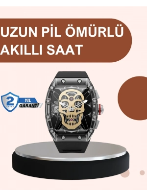 ® Uzun Pil Ömürlü Akıllı Saat Günlük ve Spor Kullanım