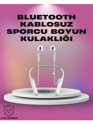 ® Uzun Pil Ömürlü Kablosuz Kulaklık – Boyun Askılı, 100 Saat Kullanım