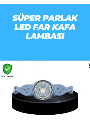 Uzun Pil Ömürlü Kamp ve Dağcılık Kafa Lambası