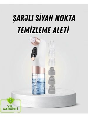 ® Vakum Teknolojili Siyah Nokta Temizleyici – Cilt Tonu Eşitleyen Masajlı Cilt Bakım Cihazı