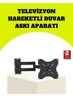® VESA Uyumlu Hareketli TV Askı Aparatı Kolay Montaj
