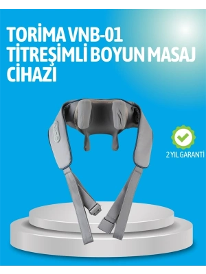 ® VNB-01 Titreşimli Boyun Masaj Aleti Gri Renk