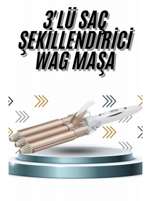 ® Wag Maşa Profesyonel Saç Şekillendirici İyon Özellikli Isı Kademeli