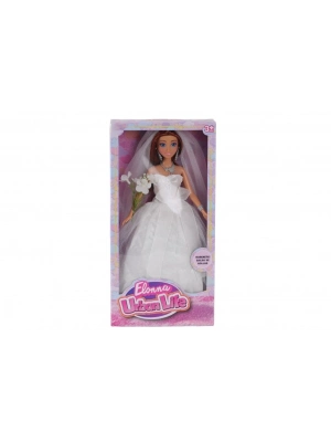 ® WG-661048 KUTULU 29CM GELİNLİKLİ BEBEK