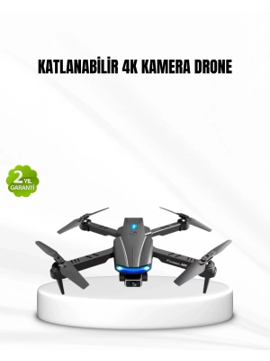 ® Wi-Fi Bağlantılı 4K Drone Katlanabilir ve 360° Takla Özellikli