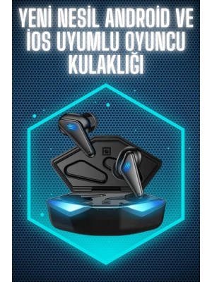 ® Wireless Gaming Kulaklık Mikrofonlu Bluetooth Oyuncu Kulaklığı