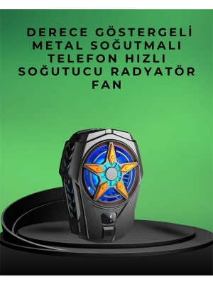 ® Yarı İletken Soğutmalı Mobil Fan – Akıllı Telefonlar İçin Soğutucu