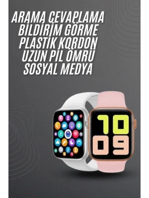 ® Yeni Model Akıllı Saat Dokunmatik Ekran Unisex Amoled Ekran 44 mm