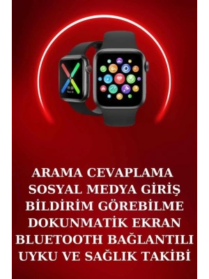 ® Yeni Nesil Akıllı Saat ve Ucuz Kaliteli Bluetooth Kablosuz Kulaklık Amoled Ekran