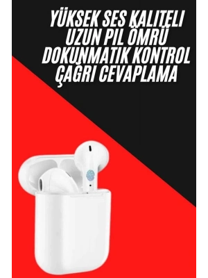 ® Yeni Nesil Çift Mikrofonlu Dokunmatik Kablosuz Bluetooth Kulaklık